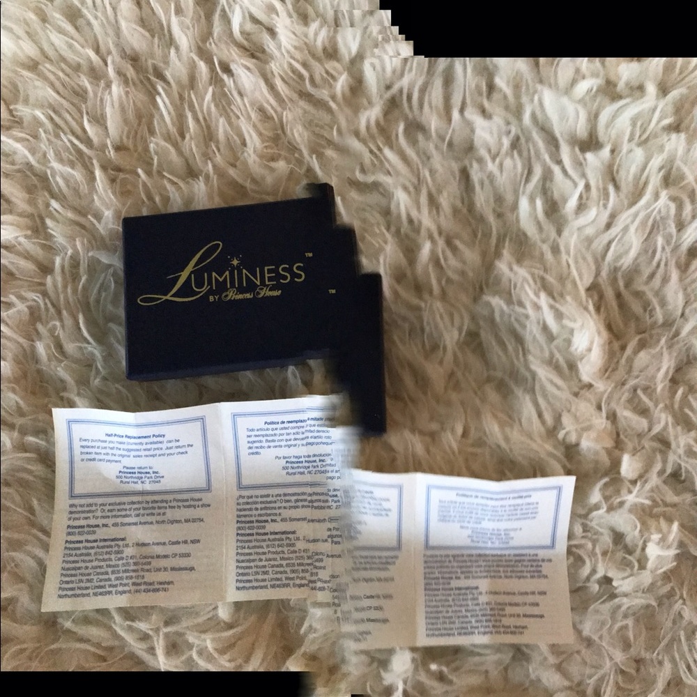 ~NWT LUMINOUS BY PRINCESS HOUSE BOW EARINGS WITH HANGING PEARL~ - Picture 6 of 7
